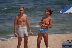 Sexy girls on nude beach Promorsk in Bulgaria