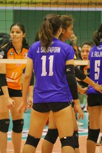 Thai candid volleyball girls