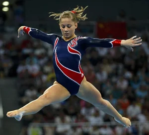 Candid gymnasts