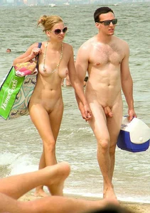 Nude beach and topless girls