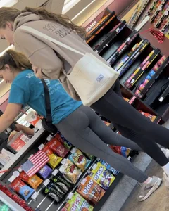 Tight Gas Station Ass!