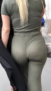 Sexy Jiggle blonde in pants (NOT OC)