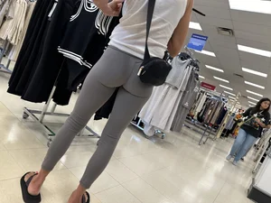 Marshall’s GREYT tight ass shopping OC