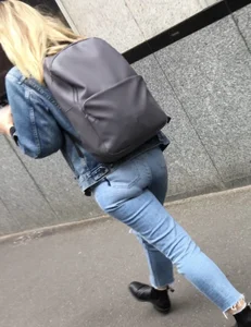 Cute little blonde bum