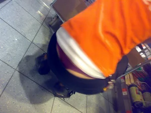 Huge collection of whale tails, ass cracks and panty peeks in public
