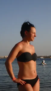 Hot milf beach