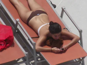 Beach and bikini girls