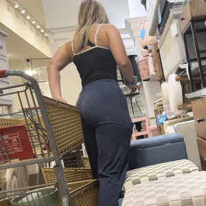 Two Cute Blondies In Sweatpants