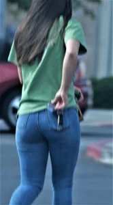 Petite Brunette Tight Little Ass