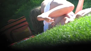 Bunch of sexy girls upskirted at parks showing their panties and asses