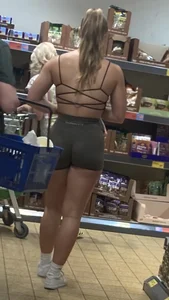 Nice ass in Aldi
