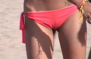 Candid beach and bikini babes
