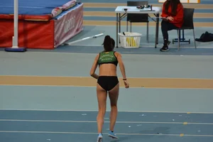 Candid track and field girls