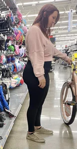 Pawg at Walmart (almost busted by hubby)