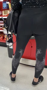 Starlit Black Leggings