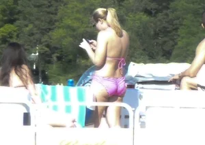 Beach and bikini girls