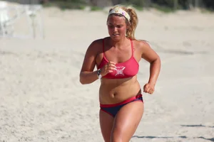 Bunch of sexy lifeguard tournament girls from 2013