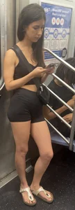Gym shark baddie in booty shorts [OC]