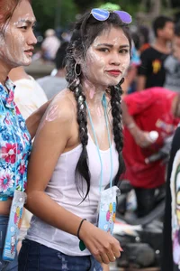 Water Festival girls in Thailand