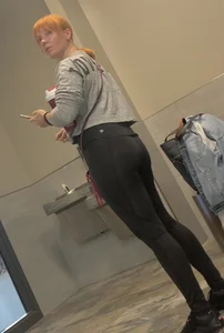 Hottest Red Headed Milf Working Out Iv Ever Seen