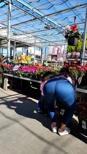Latina mom in tight jeans