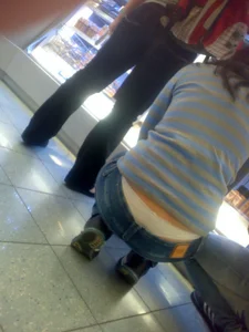Huge collection of whale tails, ass cracks and panty peeks in public