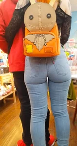 Orange Head Cutie with Perfect Thigh Gap!