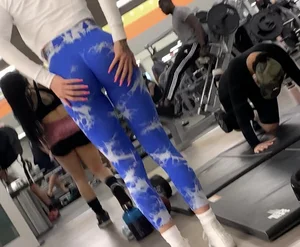 HOTTEST BLONDE DREAMY BLUE LEGGINGS  TIER