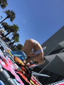 Hot blonde in bikini!!  10/10
