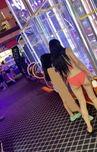 Tiny Asian milf bikini (blurred out kids)