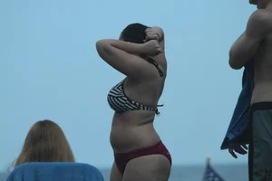 Florida beach and bikini girls
