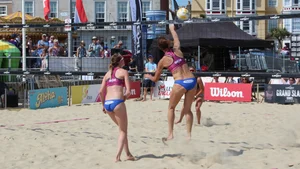 Weymouth beach volleyball girls  2019