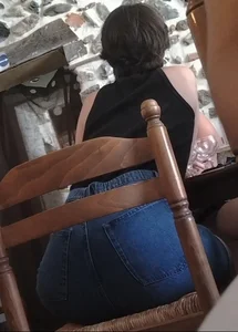 Teen in restaurant