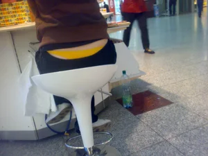 Huge collection of whale tails, ass cracks and panty peeks in public