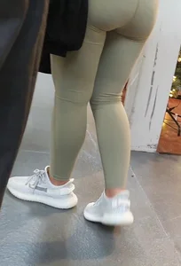 Cute little scouse girl in leggings