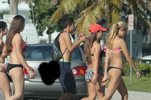 Deerfield Beach bikini girls