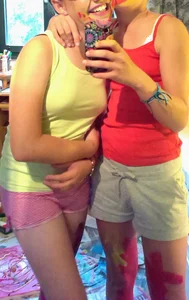 Cute teens selfies