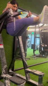THICC Girl In Leggings Working Out