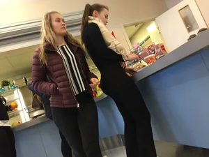 AMAZING PAWG in black pants
