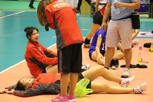 Thai candid volleyball girls