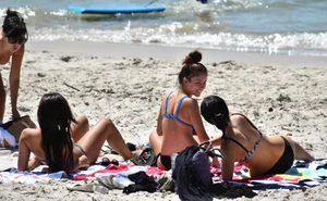 Beach and bikini girls