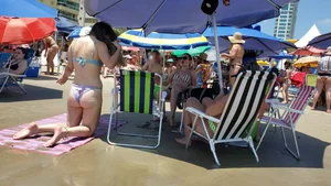 Brazillian beach creepshots, huge gallery of candid girls in swimsuits