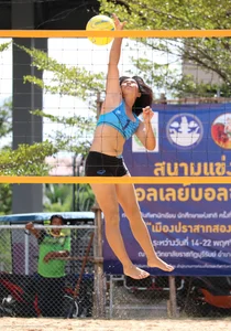 Thai candid volleyball girls