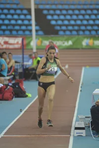 Candid track and field girls