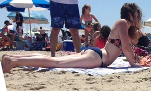 Hot milf beach photos