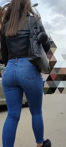 Perfect tight ass in jeans