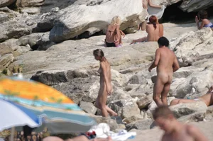 Sexy girls on nude beach Promorsk in Bulgaria