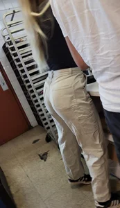 Petite blonde bubble butt coworker Part 5