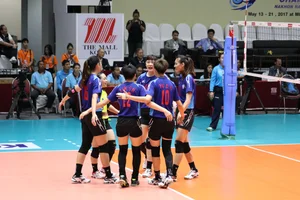 Thai candid volleyball girls