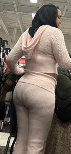 Pink see through VPL‼️